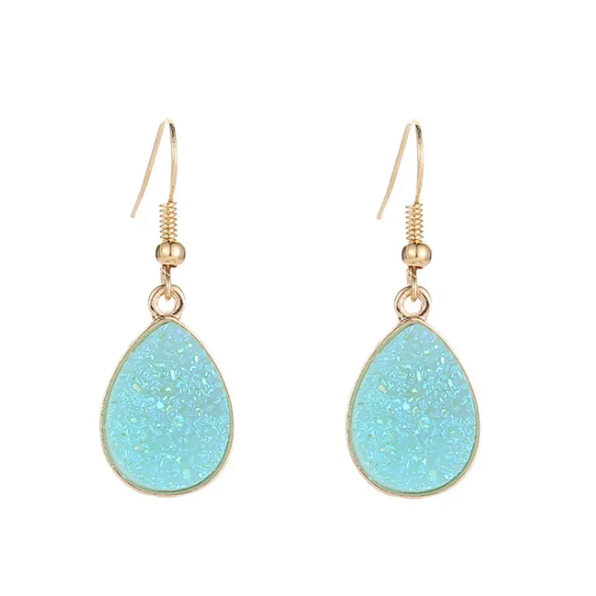 Creative Stud Earrings WISH Fashionable Minimalist Crystal