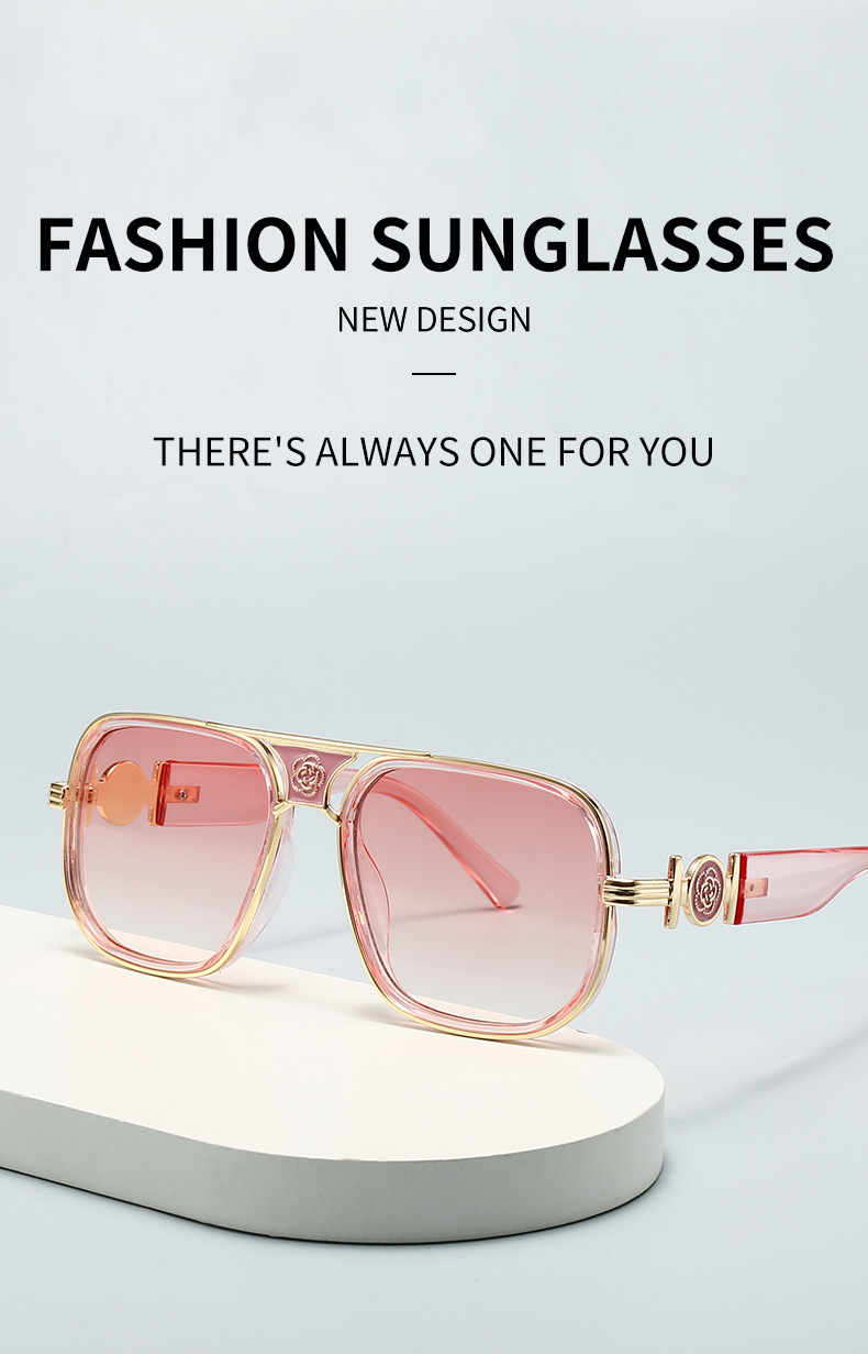 Womens Large-frame Metal-frame Sunglasses Casual And Sophisticated A5f12a9a 69e2 44bd 8aff 03383c3031ca