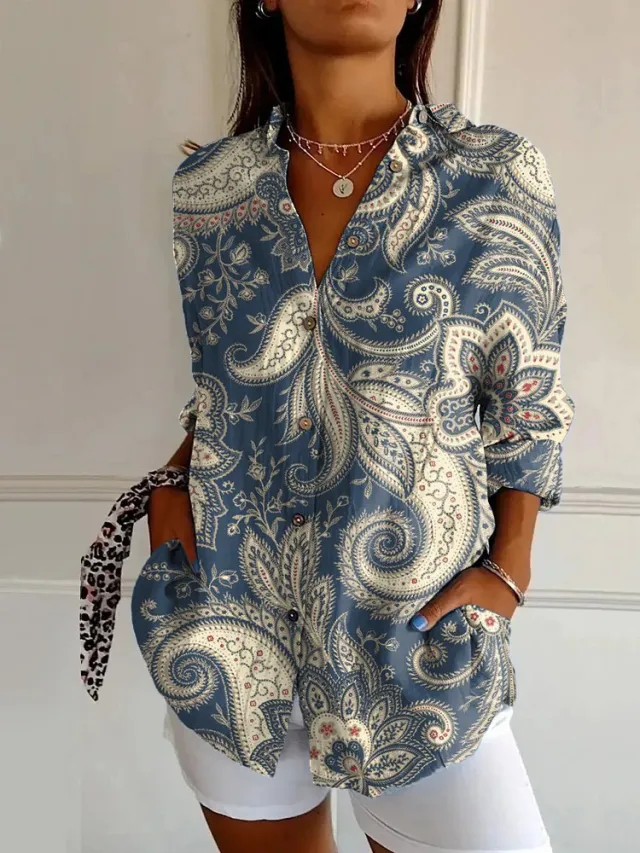 Women's Fashion Summer Pattern Printed 3D Shirt Yj4967Mc3 5Xl - Shop at LoveMi