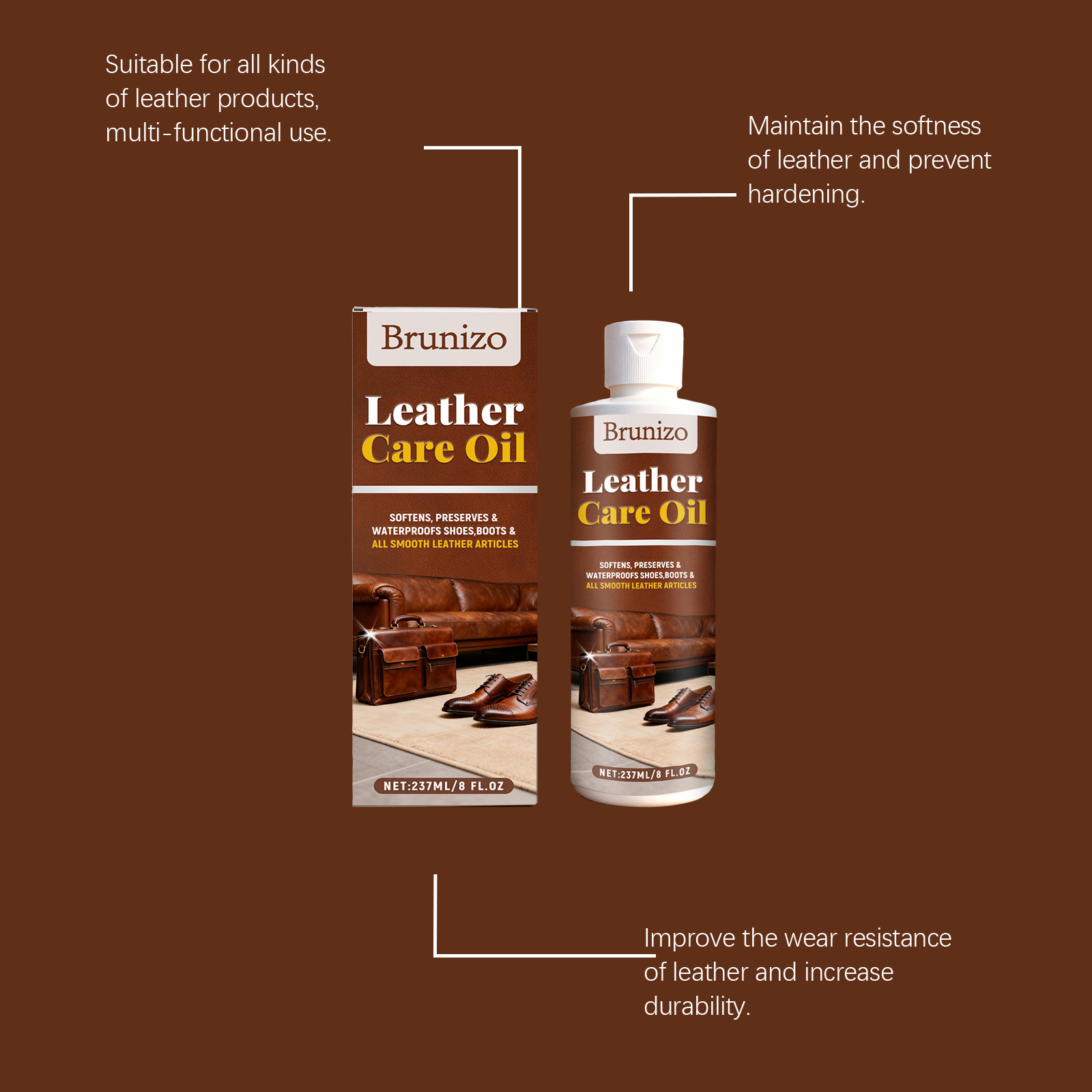 Effective leather cleaning solution removing grime and stains