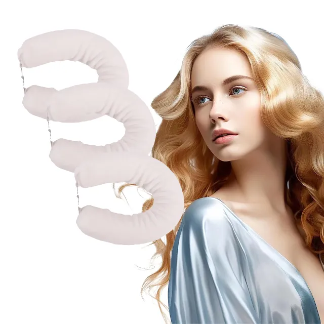 Bold Mountain Hook No Heat Hair Curler White Set Of 3 - Shop at LoveMi