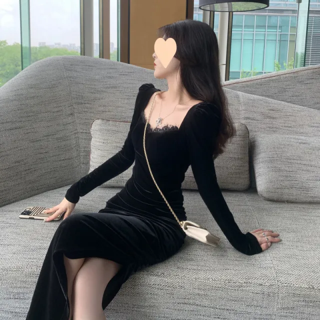 Fashionable Temperamental All match Retro Style Trendy French Retro Black - Shop at LoveMi