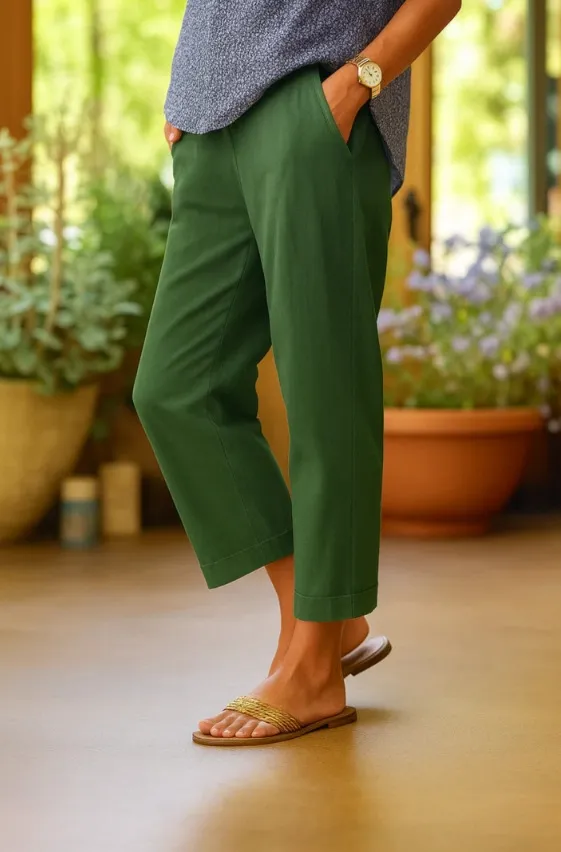 Women's Beach Leisure Vacation Trousers Casual Pants Ln25060402 - Shop at LoveMi