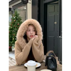 Autumn And Winter High-grade Knitwear Top - Camel - View 1