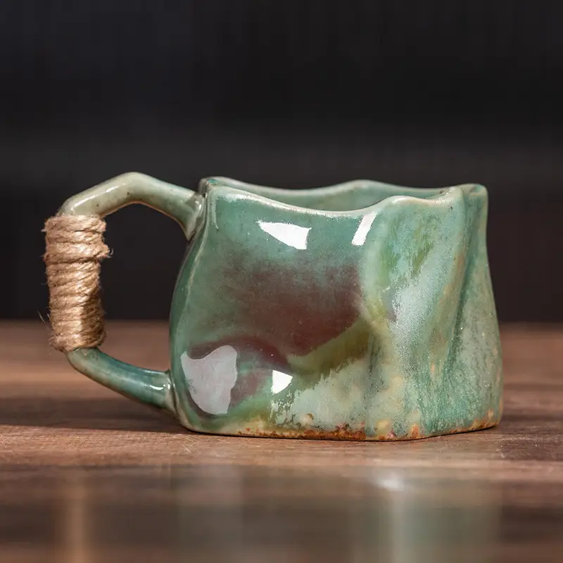 Stoneware Japanese Irregular Nordic Style Coffee Cup