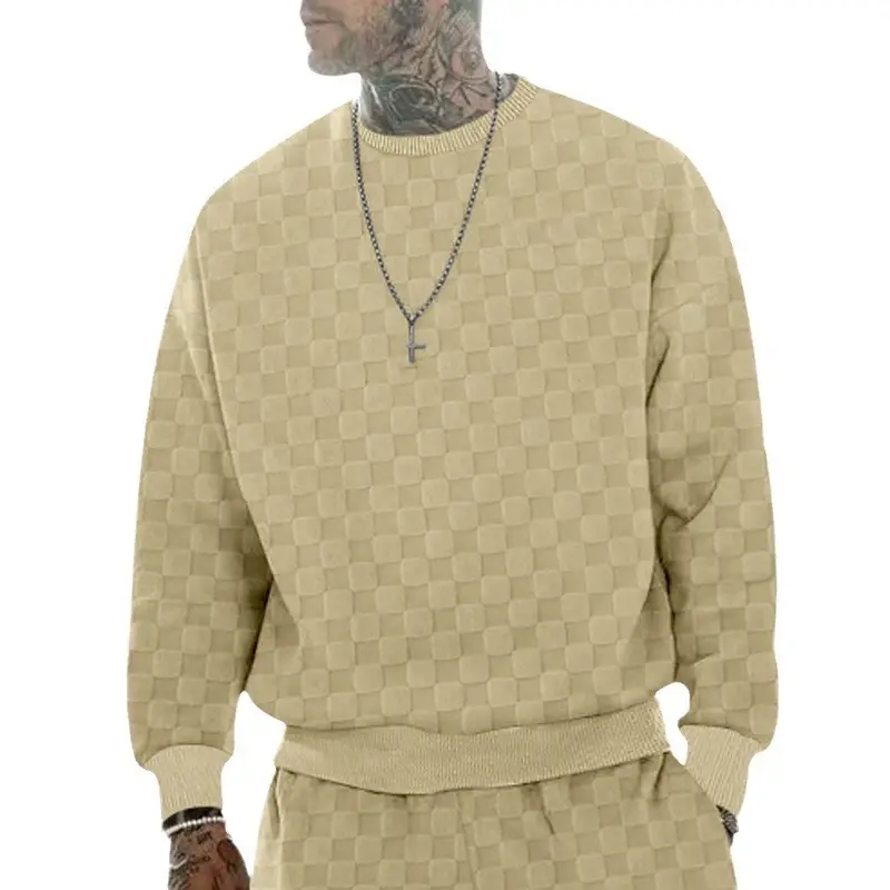 Men's Crew Neck Casual Bottoming Shirt