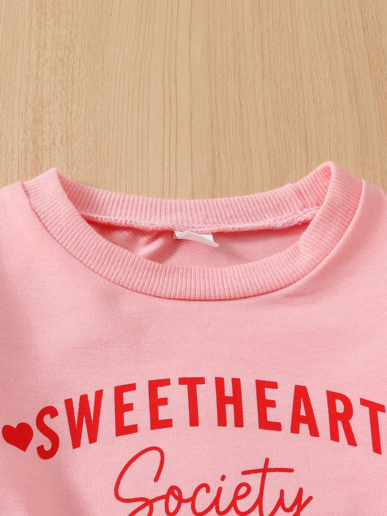 Single Sweater Cute Letters Printing