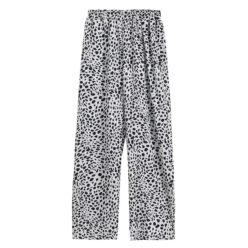 Women's Loose Leopard Print Casual Pants