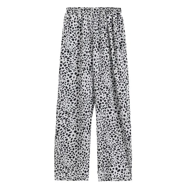 Women's Loose Leopard Print Casual Pants Leopard Patterned Pants - Shop at LoveMi