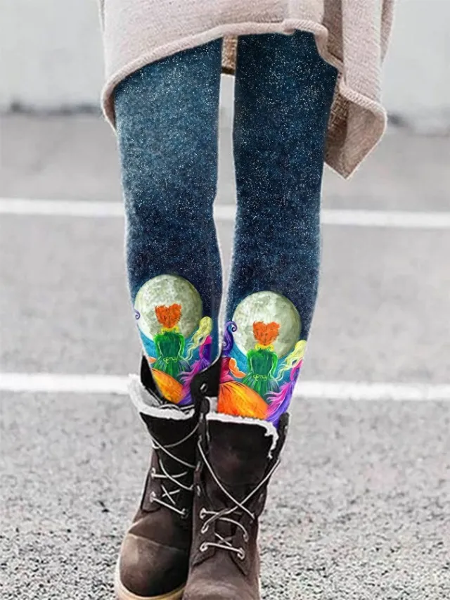 Christmas Leggings European And American Elastic Women 9 Style - Shop at LoveMi