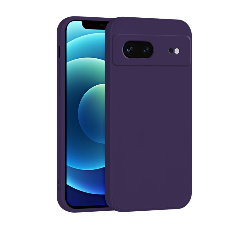 Straight-edged Silicone Pixel 10 Pro Phone Case