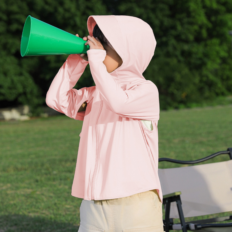 Lightweight Breathable UV-protective Loose-fitting Sun-protective Jacket For Boys — foto 3