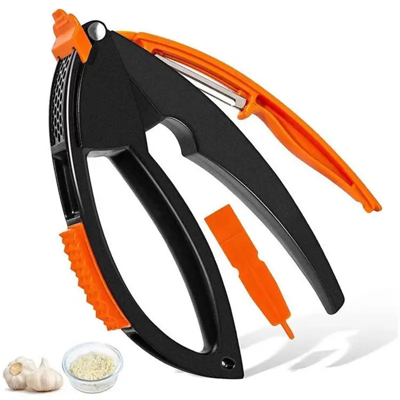 Manual Multifunctional Household Garlic Press Set Kitchen