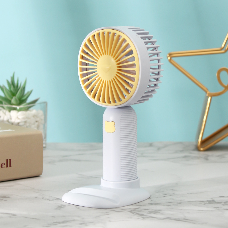Stand Handheld Fan Usb Charging Mini Little Fan Desktop Small Fan