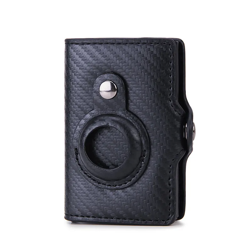 Multifunctional Card Holder Airtag Men's Short Card Holder Wallet Air Tag – image 4