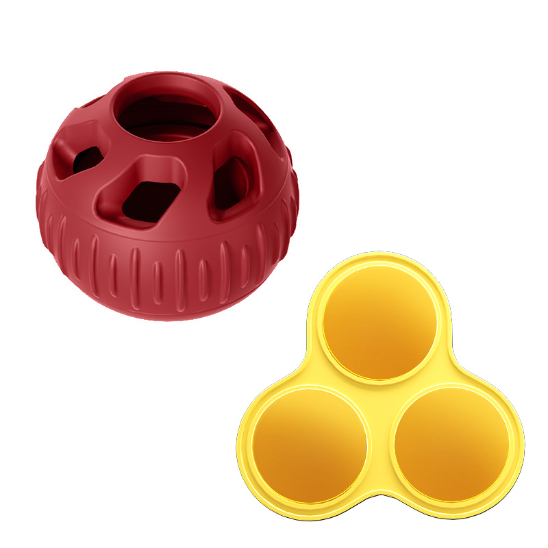 Ball Red Snack Mold Yellow