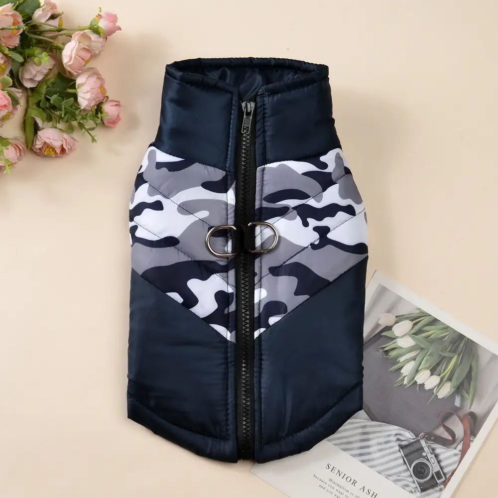 Windproof Skiiing New Pet Dog Cotton-padded Clothes Thickened Warm
