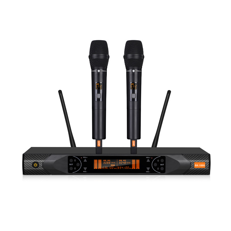 Wireless Microphone One-to-two FM Stage Performance Microphone - Image 4