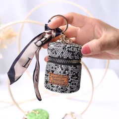 Fashion Trending Key All-match Coin Purse - Black - View 1