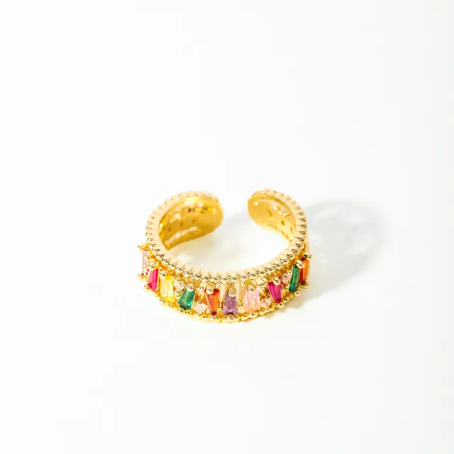 Gold plated Niche High end Ring Dq W 1322 1 Style - Shop at LoveMi