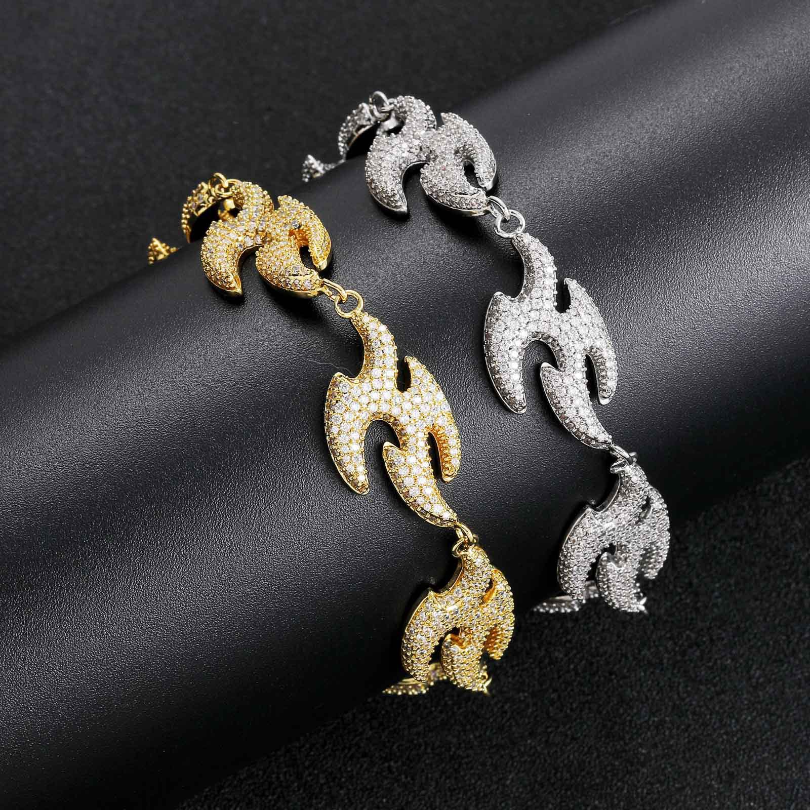 Hip Hop Ear Accessories Flying Swallow Bracelet Micro Diamond Geometric Irregular Swallow Bracelet