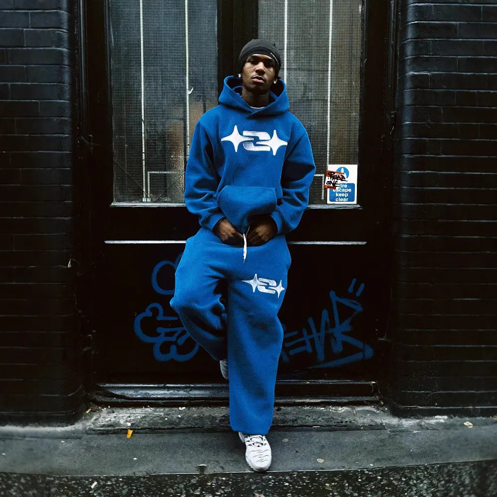 Autumn and Winter Casual Retro Hip-hop Sportswear Fashionable Hoodie