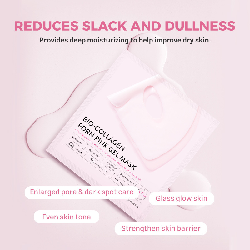 Collagen Face Mask Separate Upper And Lower Face Pieces