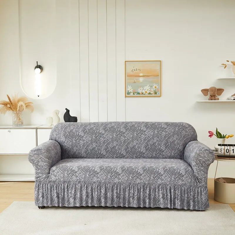 Four Seasons Printing All-inclusive Stretch Sofa Cover - City Life