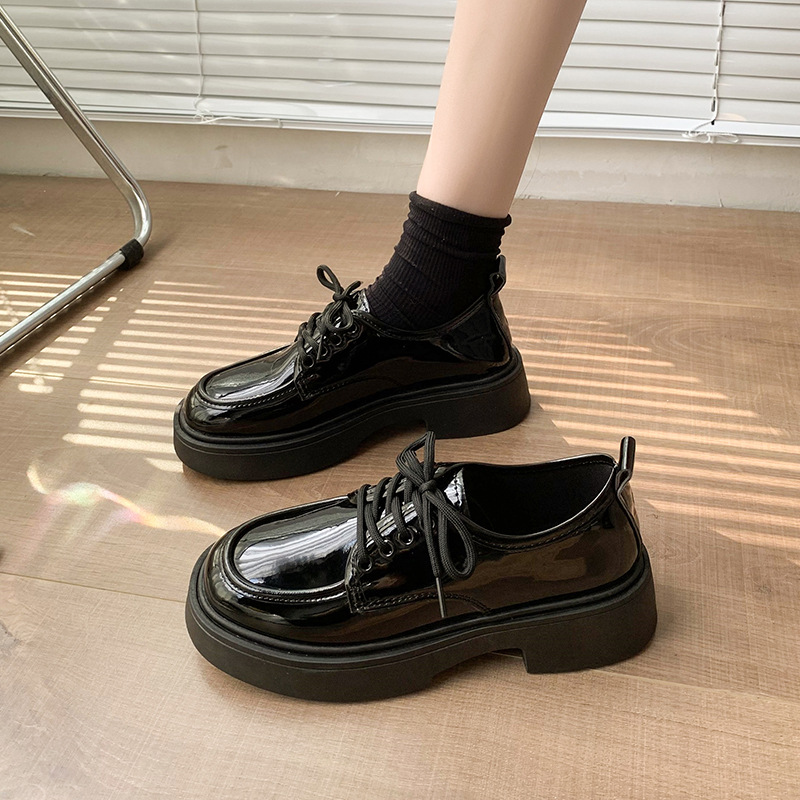 Mary Jane Height-increasing Black Women's Pumps
