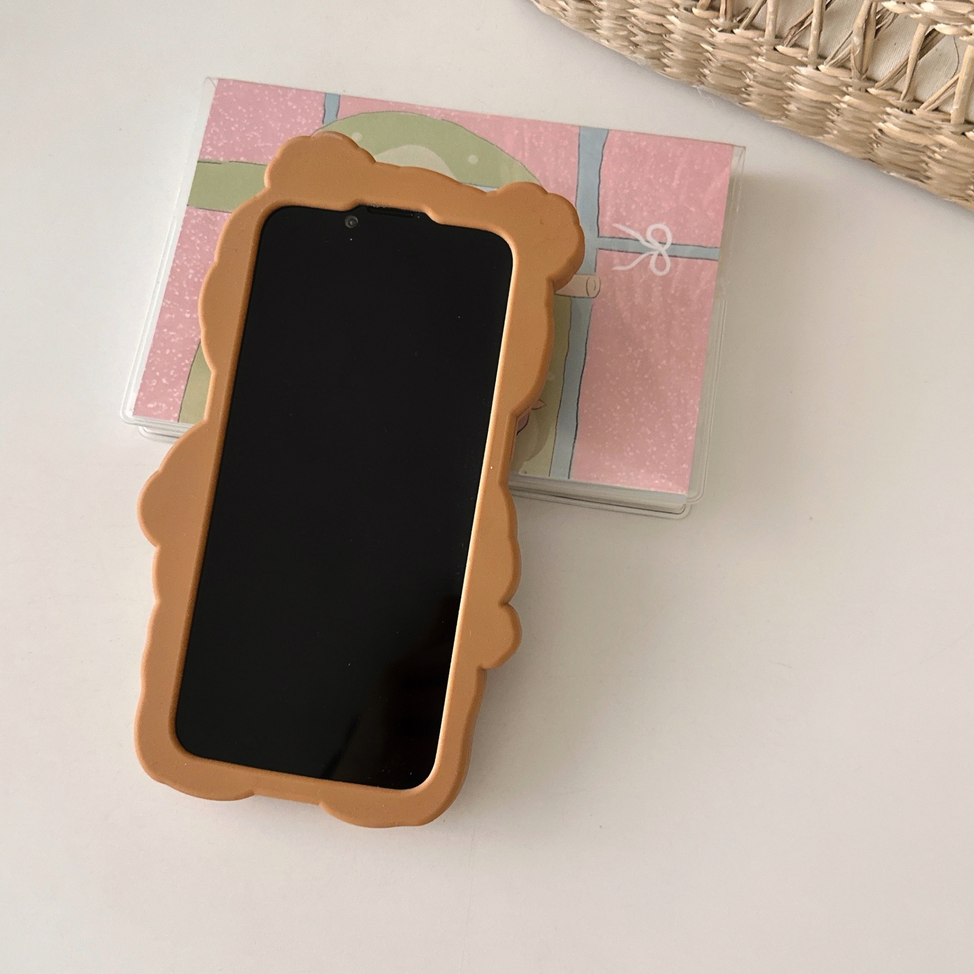 Fun And Funny Cartoon Brown Bear Phone Case