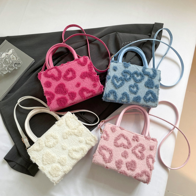 Womens Plush Stylish Handbag With A Premium Feelversatile Crossbody Bag