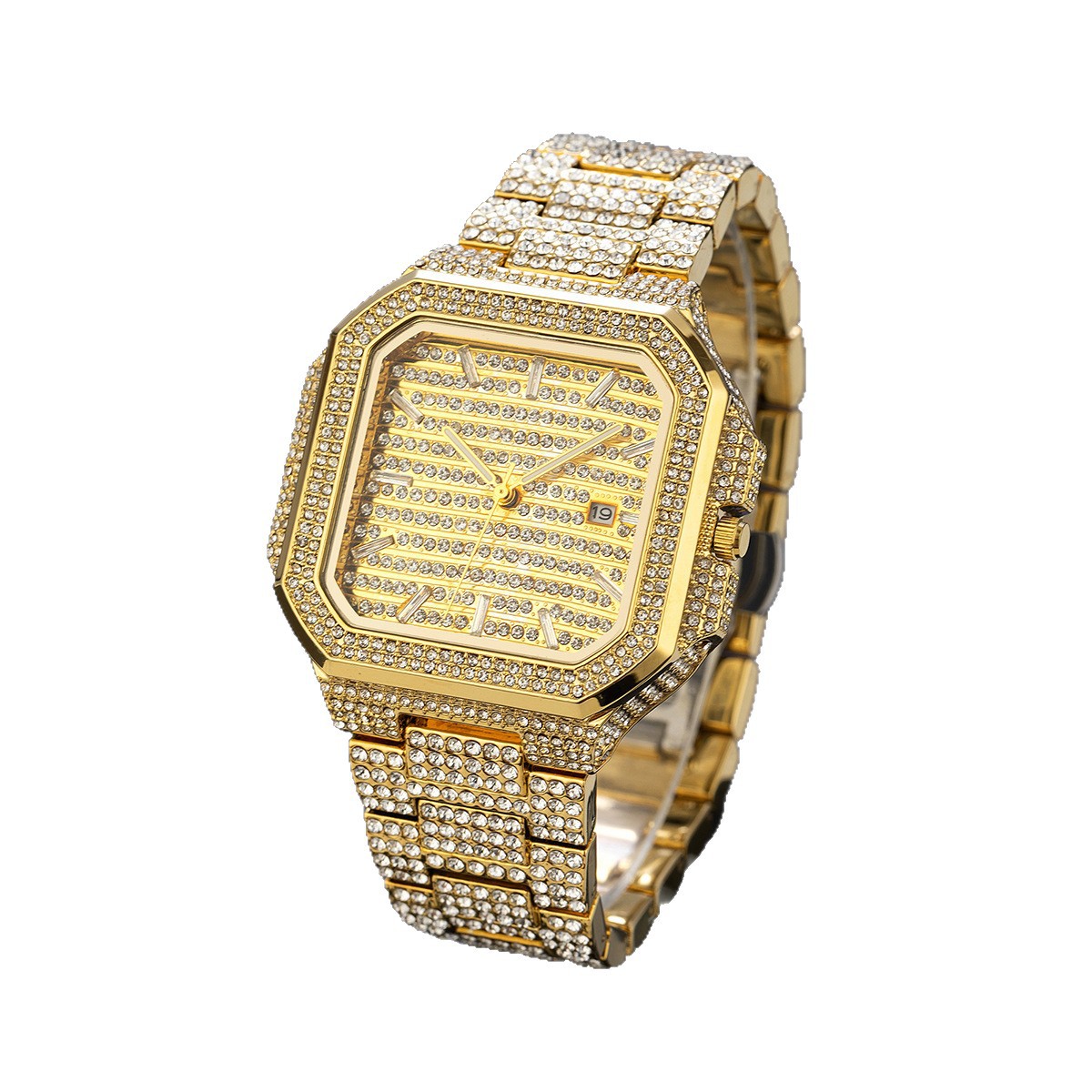 Square Dial Quartz Watch