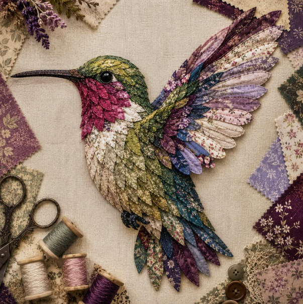 Bird Series DIY Handwoven Fabric Decorations