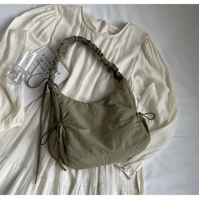 Canvas Shoulder Cotton padded Casual Messenger Bag Green - Shop at LoveMi