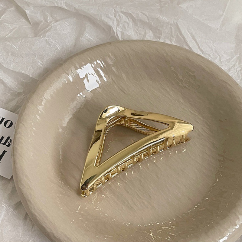 Women's Fashion Triangle Metal Barrettes