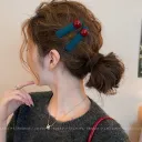 Blue Barrettes Pairs