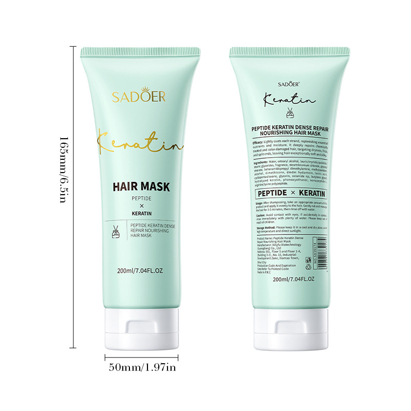 All-English Peptide Keratin Hair Mask
