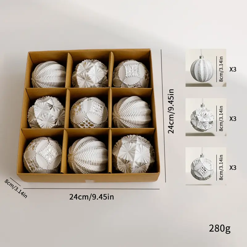 Christmas Ball Decorations Creative Gift Ball Ornaments