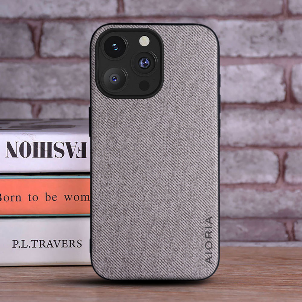 Simple Real Cloth Pattern Phone Case 5