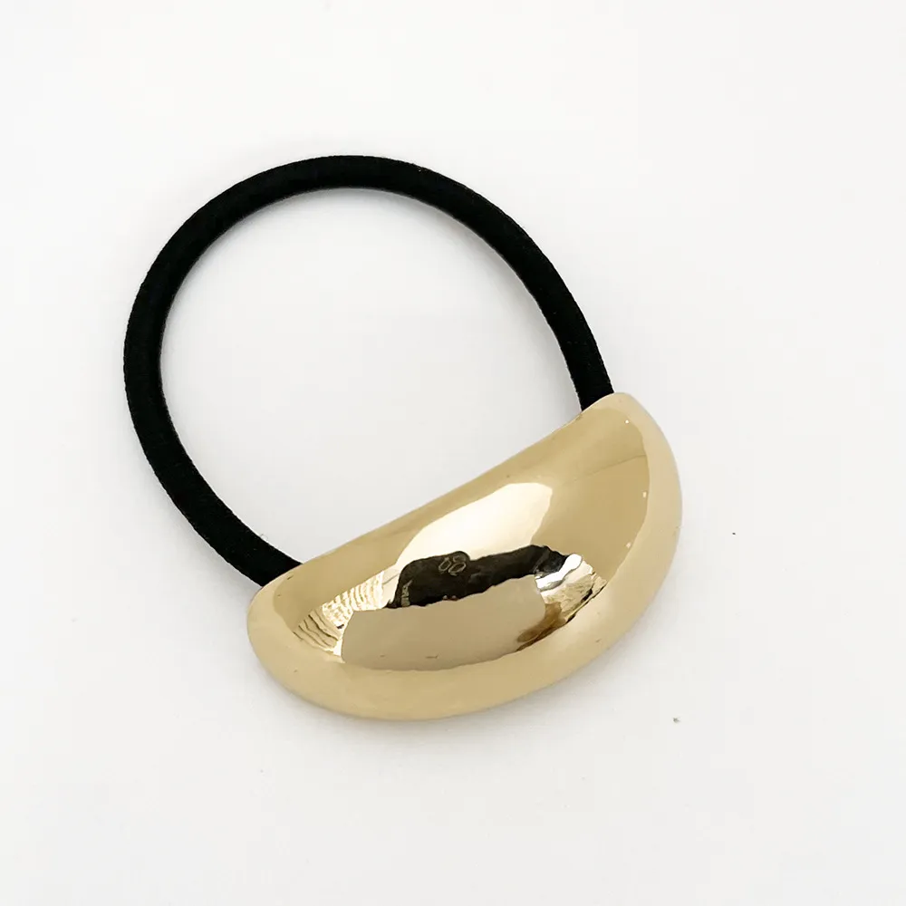 High Elastic Rubber Band Hair Band Simple - Gold