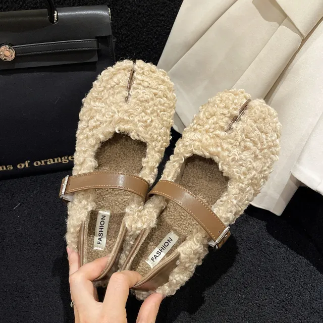 Round Head Low cut Gommino Pumps Women Milk Tea Color 40 - Shop at LoveMi