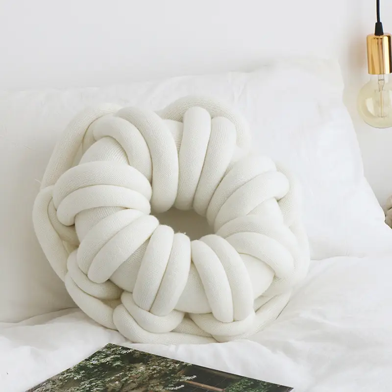 Ring Knotted Pillow Selfie Ring Donut Pillow