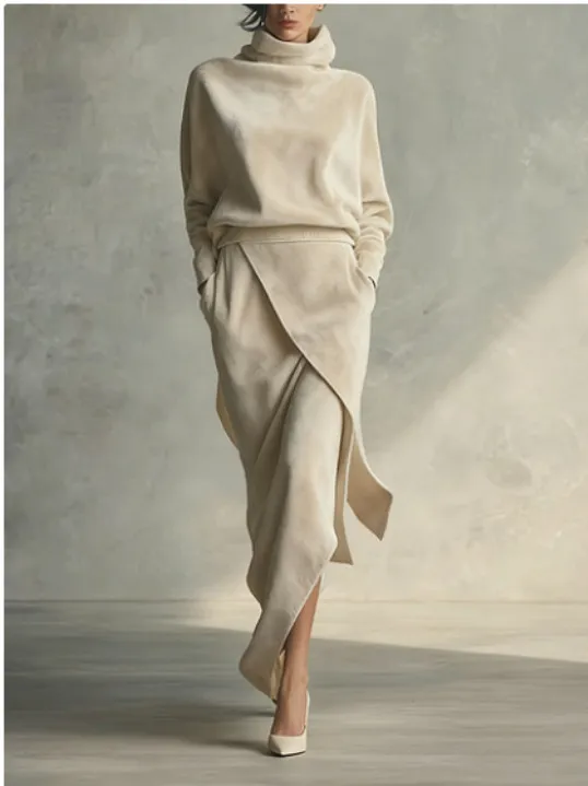 Elegant Suede Dress Women - Shop at LoveMi