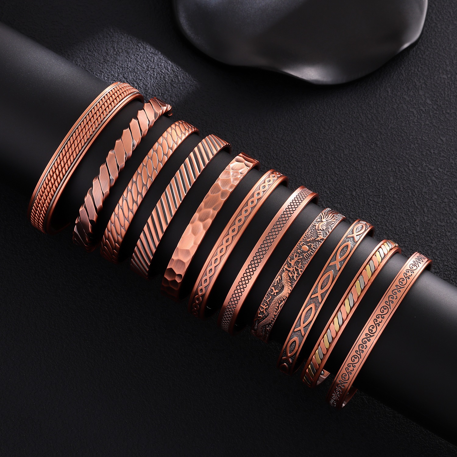 Ancient Pure Copper Bracelet Cupric Copper
