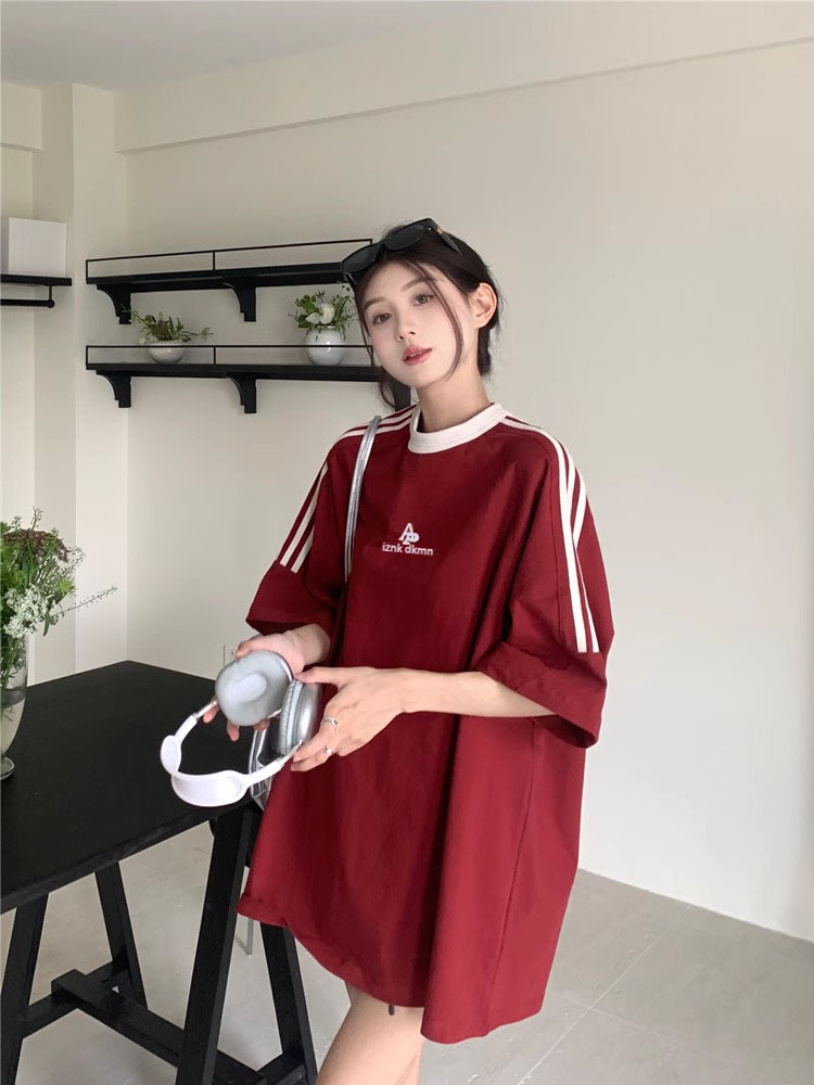 Summer Loose Slimming Casual Mid-length Top