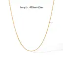 Personalized DIY Vacuum-Plated Stainless Steel Necklace view 23