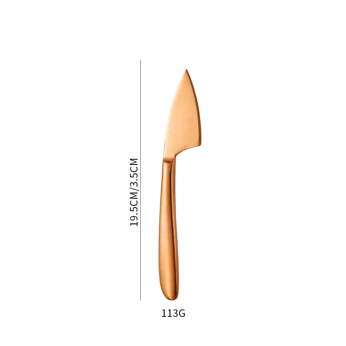 Cheese Sharp Knife Rose Gold