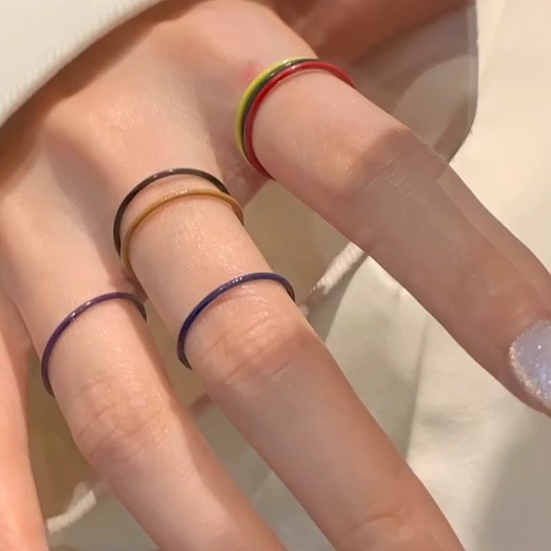 Fashion Design Personalized Cold Style Simple Ring