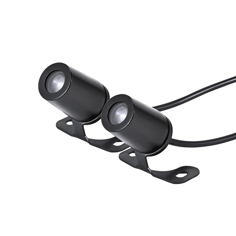 Motorcycle Down-corner Lamp Angel Wings Projection Chassis Modified General Ambience Light 5