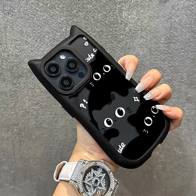 Cartoon Cat Phone Case Stereo - Image 2